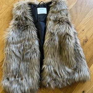 Girls Faux Fur Vest